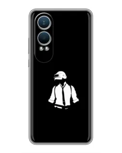 Чехол для OnePlus Nord CE4 Lite с картинкой «PUBG — белый шлем»