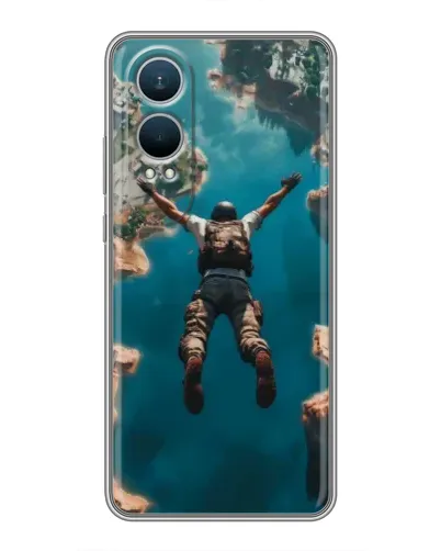 Чехол для OnePlus Nord CE4 Lite с картинкой «PUBG — свободное падение»