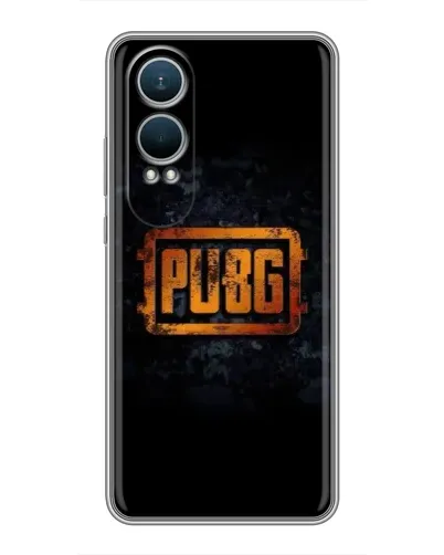 Чехол для OnePlus Nord CE4 Lite с картинкой «PUBG — золотой логотип»