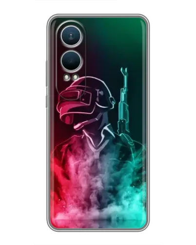 Чехол для OnePlus Nord CE4 Lite с картинкой «PUBG — огненный воин»