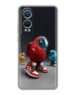 Чехол для OnePlus Nord CE4 Lite с картинкой «Among Us — 3D стиль»