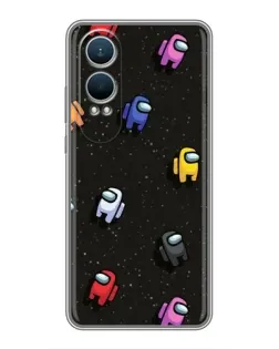 Чехол для OnePlus Nord CE4 Lite с картинкой «Космический паттерн Among Us»