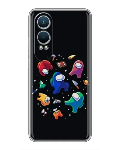 Чехол для OnePlus Nord CE4 Lite с картинкой «Among Us космос»