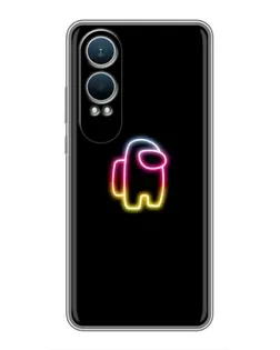 Чехол для OnePlus Nord CE4 Lite с картинкой «Among Us градиент»