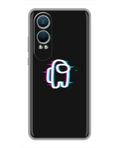 Чехол для OnePlus Nord CE4 Lite с картинкой «Among Us неон»