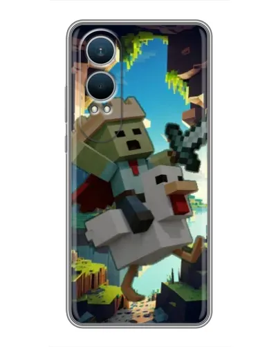Чехол для OnePlus Nord CE4 Lite с картинкой «Стив и гусь»