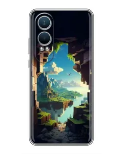 Чехол для OnePlus Nord CE4 Lite с картинкой «Вид из пещеры»