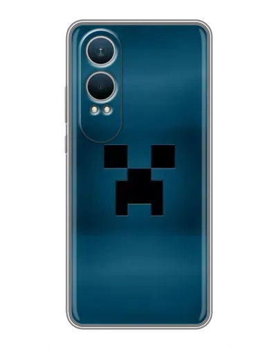 Чехол для OnePlus Nord CE4 Lite с картинкой «Крипер текстура»