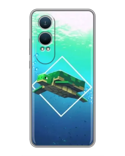 Чехол для OnePlus Nord CE4 Lite с картинкой «Черепаха Minecraft» Чехол для OnePlus Nord CE4 Lite с картинкой «Черепаха Minecraft»