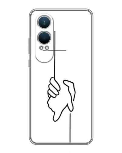 Чехол для OnePlus Nord CE4 Lite с картинкой «Рука держит» Чехол для OnePlus Nord CE4 Lite с картинкой «Рука держит»
