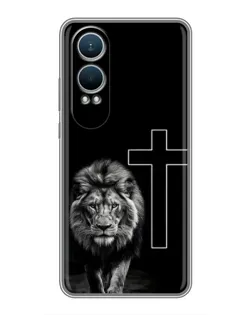 Чехол для OnePlus Nord CE4 Lite с картинкой «Лев и Крест» Чехол для OnePlus Nord CE4 Lite с картинкой «Лев и Крест»
