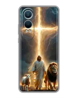Чехол для OnePlus Nord CE4 Lite с картинкой «Лев Иуды и Свет» Чехол для OnePlus Nord CE4 Lite с картинкой «Лев Иуды и Свет»