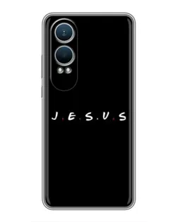 Чехол для OnePlus Nord CE4 Lite с картинкой «Точки веры J.E.S.U.S.»