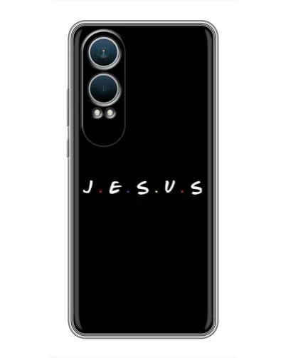 Чехол для OnePlus Nord CE4 Lite с картинкой «Точки веры J.E.S.U.S.» Чехол для OnePlus Nord CE4 Lite с картинкой «Точки веры J.E.S.U.S.»
