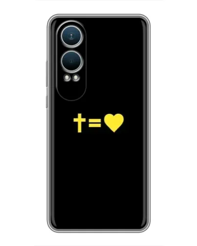 Чехол для OnePlus Nord CE4 Lite с картинкой «Сердце и Крест» Чехол для OnePlus Nord CE4 Lite с картинкой «Сердце и Крест»