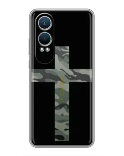 Чехол для OnePlus Nord CE4 Lite с картинкой «Милитари Крест»