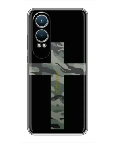 Чехол для OnePlus Nord CE4 Lite с картинкой «Милитари Крест» Чехол для OnePlus Nord CE4 Lite с картинкой «Милитари Крест»