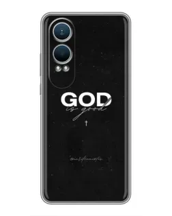 Чехол для OnePlus Nord CE4 Lite с картинкой «GOD — Бог над всем»