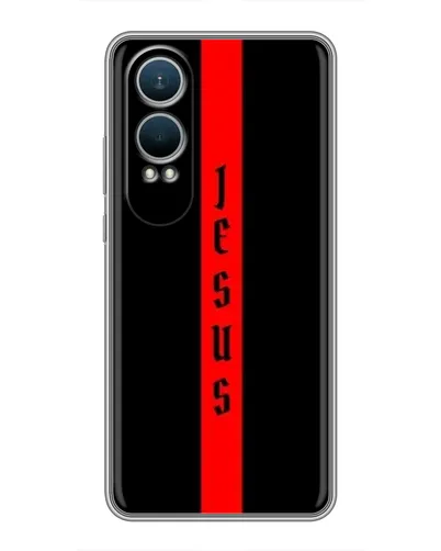 Чехол для OnePlus Nord CE4 Lite с картинкой «Красная линия веры» Чехол для OnePlus Nord CE4 Lite с картинкой «Красная линия веры»