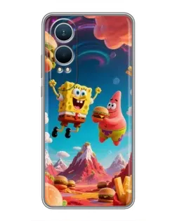 Чохол для OnePlus Nord CE4 Lite з картинкою «Космічний фастфуд»