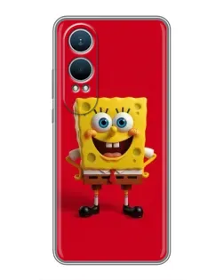 Чехол для OnePlus Nord CE4 Lite с картинкой «Спанч Боб на красном»