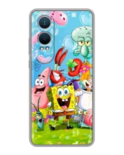 Чехол для OnePlus Nord CE4 Lite с картинкой «Губка Боб и друзья» Чехол для OnePlus Nord CE4 Lite с картинкой «Губка Боб и друзья»