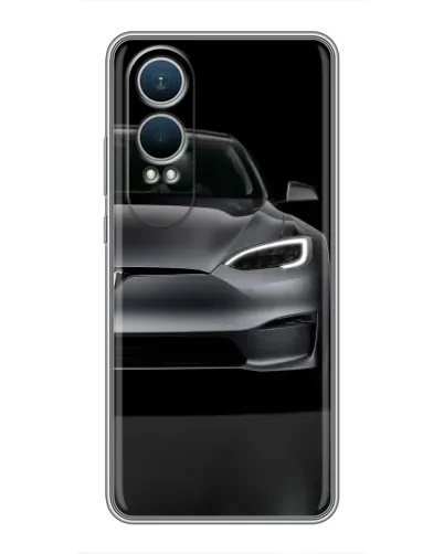 Чехол для OnePlus Nord CE4 Lite с картинкой «Tesla Model S Look»