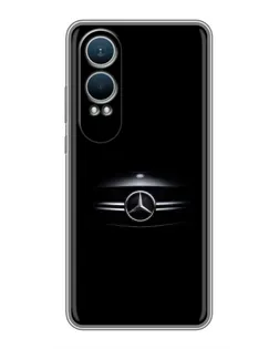 Чехол для OnePlus Nord CE4 Lite с картинкой «Mercedes — абстрактные линии»