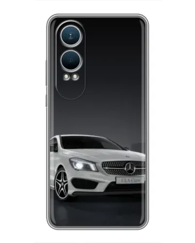 Чехол для OnePlus Nord CE4 Lite с картинкой «Mercedes AMG GT Silver»