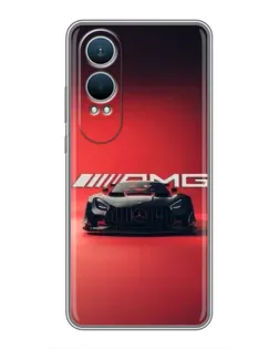 Чехол для OnePlus Nord CE4 Lite с картинкой «Mercedes AMG — красная линия»
