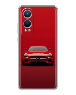 Чехол для OnePlus Nord CE4 Lite с картинкой «Красный Mercedes AMG»