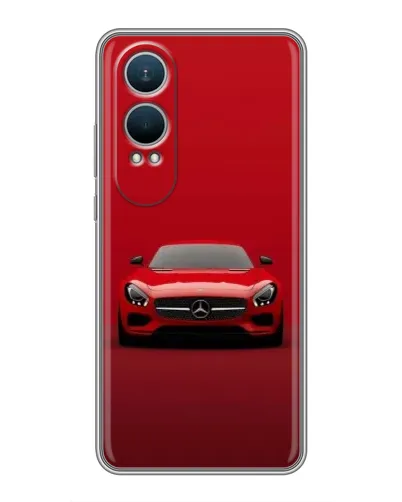 Чехол для OnePlus Nord CE4 Lite с картинкой «Красный Mercedes AMG»
