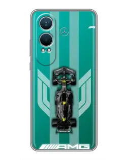 Чехол для OnePlus Nord CE4 Lite с картинкой «Mercedes AMG Petronas»