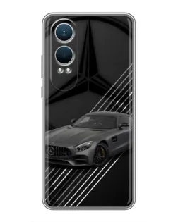 Чехол для OnePlus Nord CE4 Lite с картинкой «Mercedes AMG — графика»