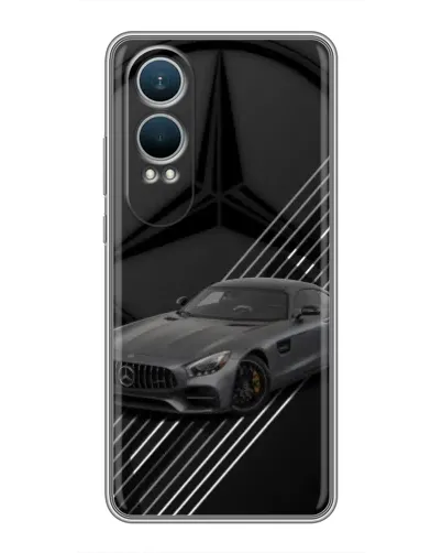 Чехол для OnePlus Nord CE4 Lite с картинкой «Mercedes AMG — графика»