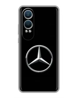 Чехол для OnePlus Nord CE4 Lite с картинкой «Mercedes классический лого»