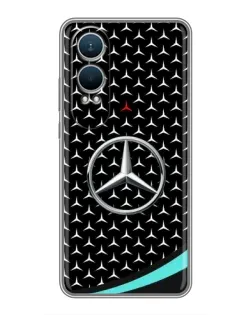 Чехол для OnePlus Nord CE4 Lite с картинкой «Mercedes — бирюзовый акцент»