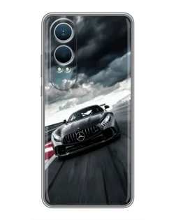 Чехол для OnePlus Nord CE4 Lite с картинкой «Гоночный Mercedes AMG»