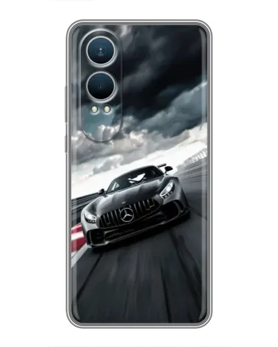 Чехол для OnePlus Nord CE4 Lite с картинкой «Гоночный Mercedes AMG»