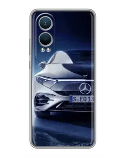 Чехол для OnePlus Nord CE4 Lite с картинкой «Mercedes EQ — будущее»