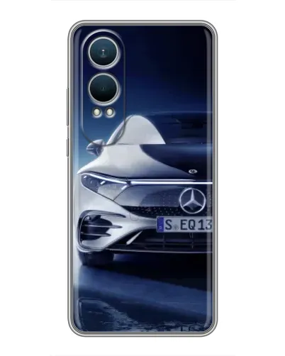 Чехол для OnePlus Nord CE4 Lite с картинкой «Mercedes EQ — будущее»