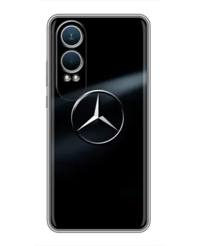Чехол для OnePlus Nord CE4 Lite с картинкой «Mercedes на металле» Чехол для OnePlus Nord CE4 Lite с картинкой «Mercedes на металле»