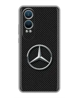 Чехол для OnePlus Nord CE4 Lite с картинкой «Карбоновый Mercedes стиль» Чехол для OnePlus Nord CE4 Lite с картинкой «Карбоновый Mercedes стиль»