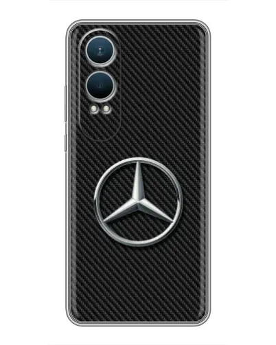 Чехол для OnePlus Nord CE4 Lite с картинкой «Карбоновый Mercedes стиль» Чехол для OnePlus Nord CE4 Lite с картинкой «Карбоновый Mercedes стиль»