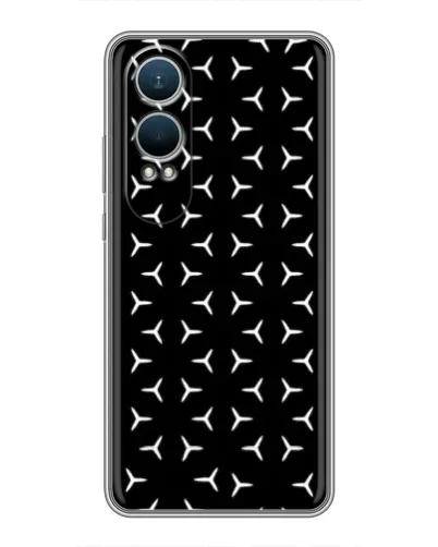 Чехол для OnePlus Nord CE4 Lite с картинкой «Mercedes паттерн звезд» Чехол для OnePlus Nord CE4 Lite с картинкой «Mercedes паттерн звезд»