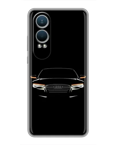 Чехол для OnePlus Nord CE4 Lite с картинкой «Audi — ночной контур» Чехол для OnePlus Nord CE4 Lite с картинкой «Audi — ночной контур»