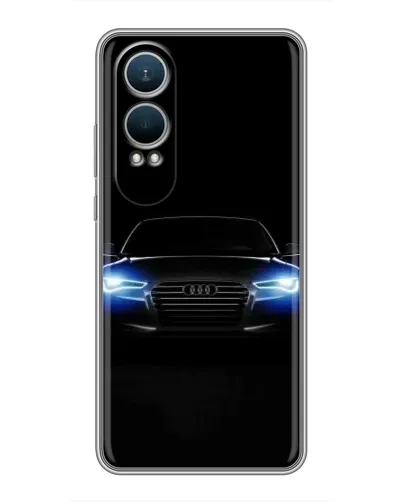 Чехол для OnePlus Nord CE4 Lite с картинкой «Audi в неоне» Чехол для OnePlus Nord CE4 Lite с картинкой «Audi в неоне»