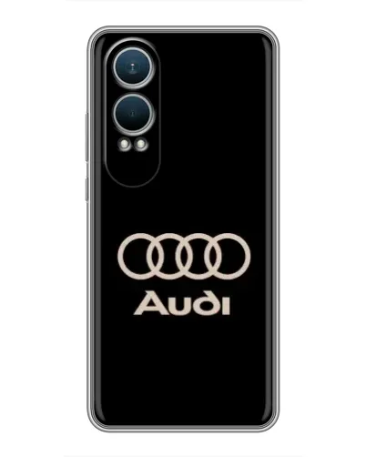 Чехол для OnePlus Nord CE4 Lite с картинкой «Audi — золотой логотип» Чехол для OnePlus Nord CE4 Lite с картинкой «Audi — золотой логотип»