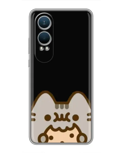 Чехол для OnePlus Nord CE4 Lite с картинкой «Пушин на черном» Чехол для OnePlus Nord CE4 Lite с картинкой «Пушин на черном»