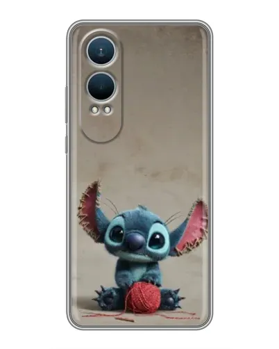 Чохол для OnePlus Nord CE4 Lite з картинкою «Стіч на чоричневому фоні»